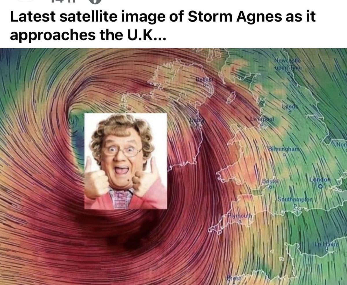 cazbolton's tweet photo. #StormAgnes 
Love this satellite image ❤️ https://t.co/4XcfpM46QT