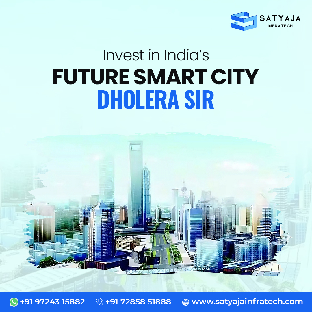 Unlock Limitless Potential #Invest in India's #Future #SmartCity, #DHOLERASIR. Your #opportunity to shape the future starts here. Join us in building a thriving, connected, & #sustainable tomorrow.

Visit: satyajainfratech.com

#DholeraPlots #dholerasmartcity #plotsforsale