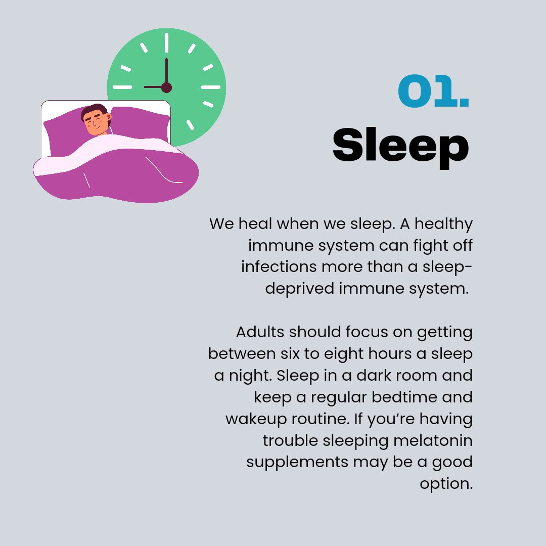 DocsExplainFM's tweet image. What are signs of strong immune system?

People with a strong immune system are more likely to recover quickly from an injury or illness, feel less fatigue and have good gut health.

#immunity #strongimmunesystem