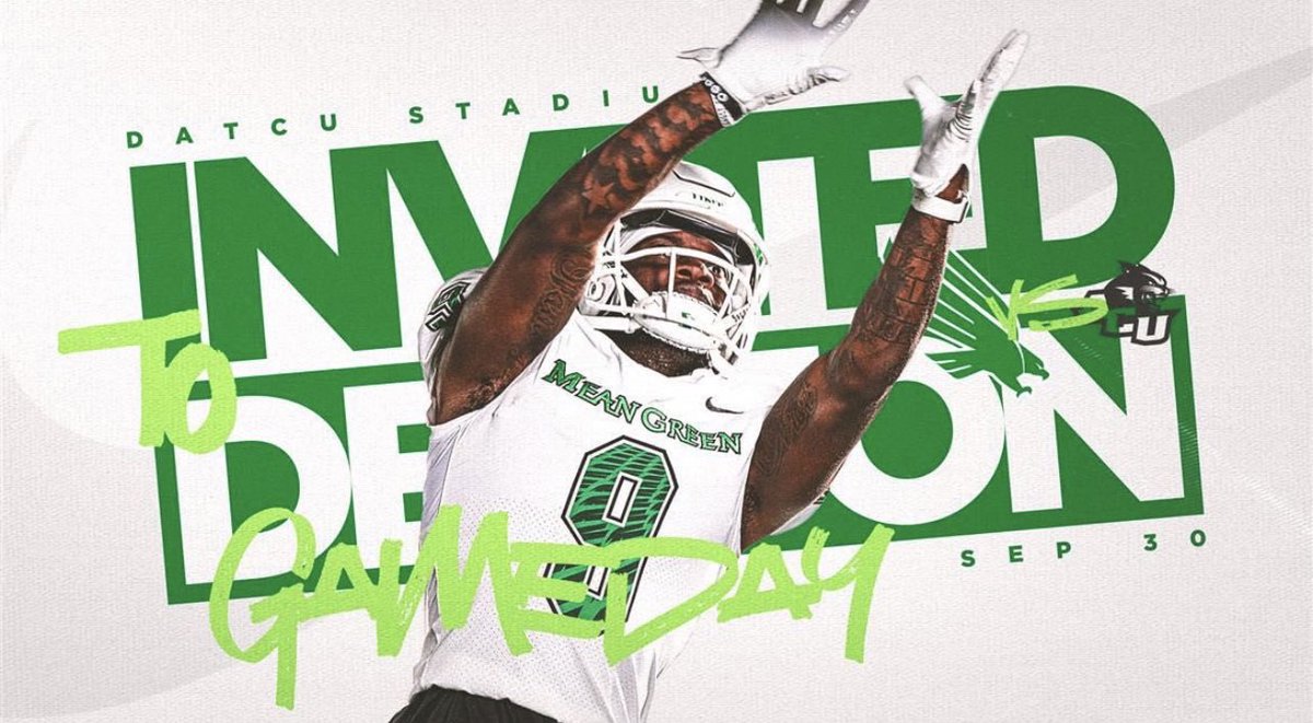 JoshuaM123465's tweet photo. Thank you for the game invite this Saturday @TrustMyEyesO!!! @MeanGreenFB @__CoachMorris https://t.co/HNhDnhtfZ1