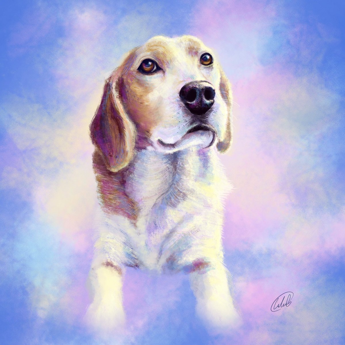 Pet portrait I did recently for a friend.