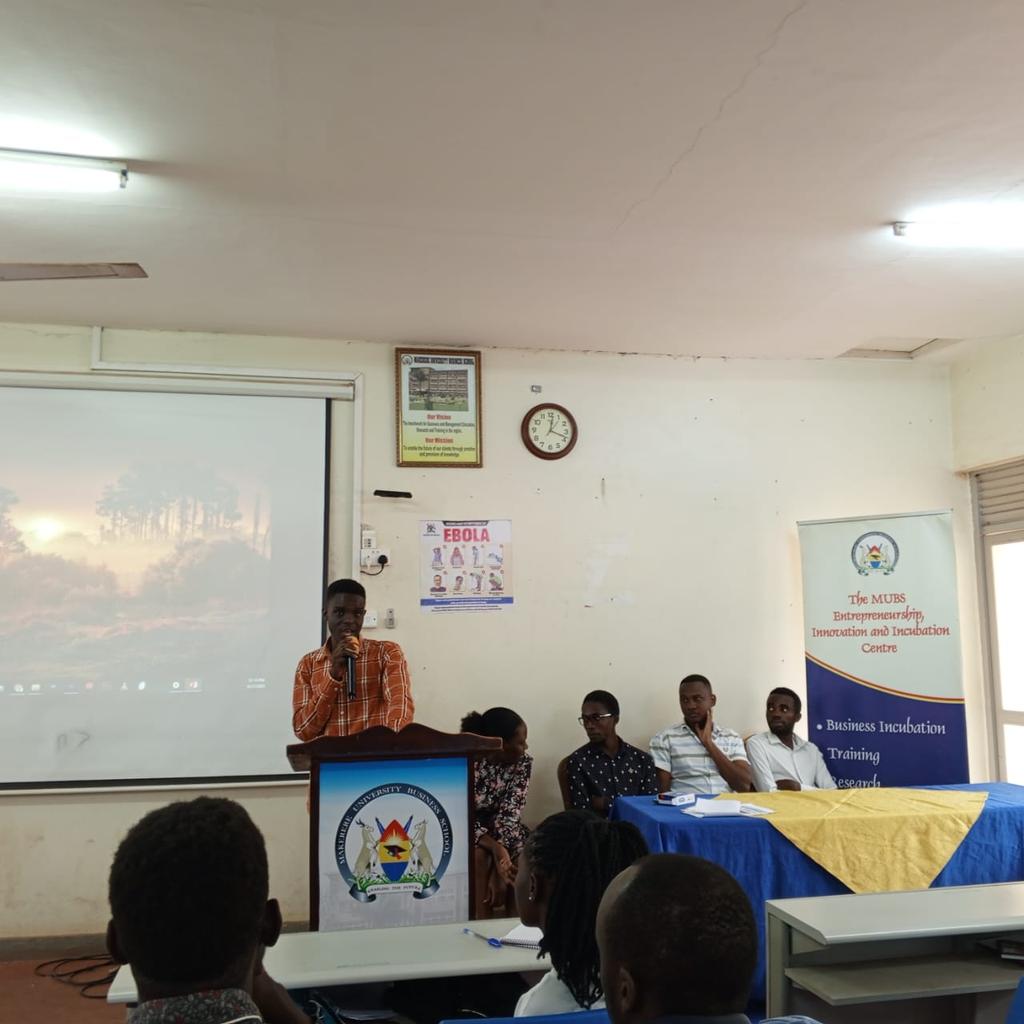 MUBS_Entreship's tweet photo. In our next session, we required the participants to pair up in different groups. Six groups were created, and they were instructed to discuss and come up with a winning presentation (pitch). https://t.co/eP5guC6gg5