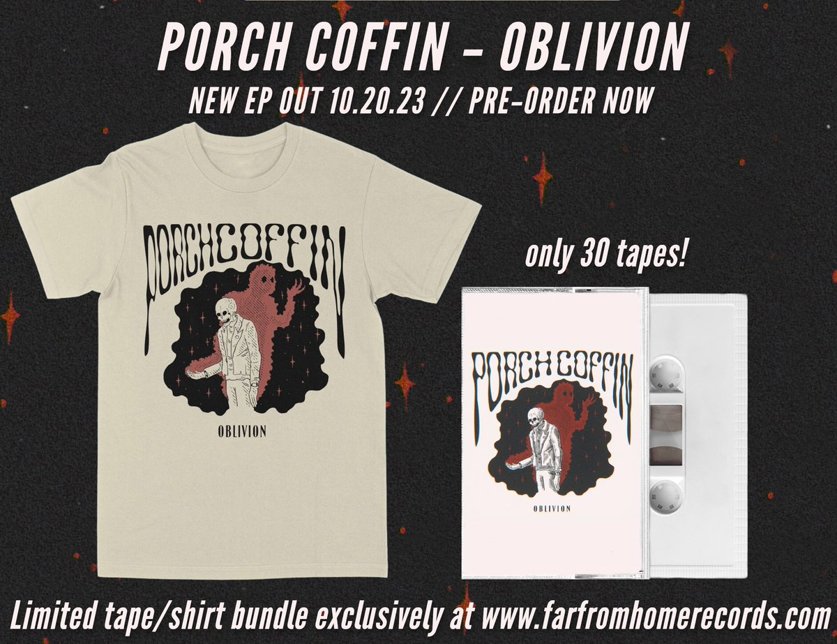 Yo pre orders for “OBLIVION EP” are only available through <a href="/farfromhomerec/">Far From Home Records</a> snag em’ while they got em’