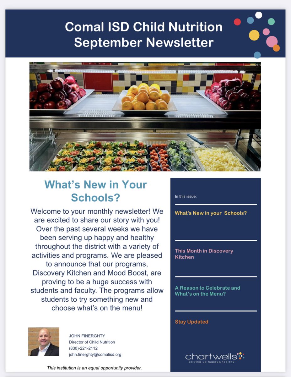 CISD Child Nutrition tweet media