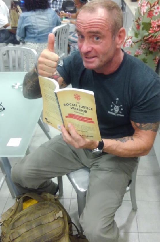 Six years ago today, <a href="/terryschappert/">terry schappert</a> embarked on his hardest mission yet — helping me sell my political humor book 🤣