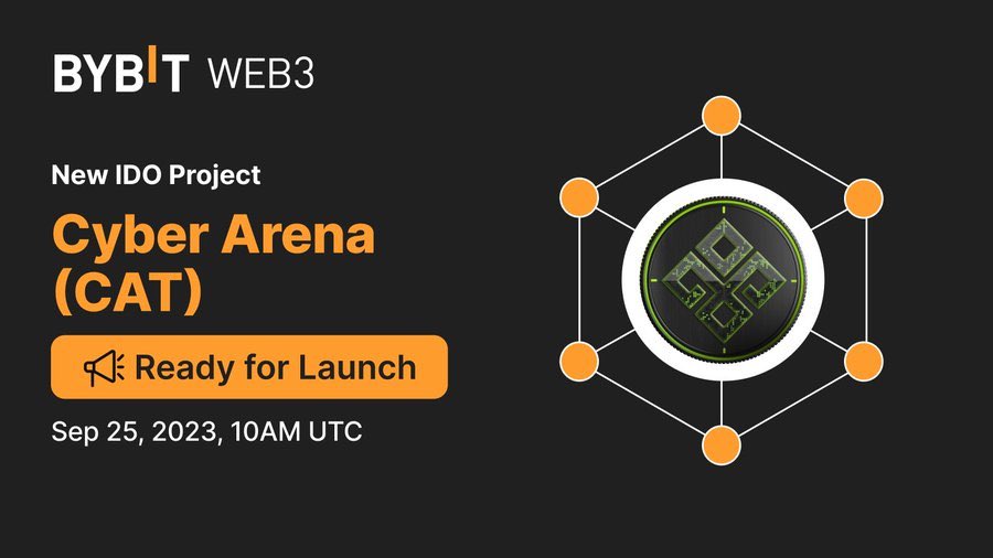 他来了 他又来了！！
🕙9/28-9/30
Bybit Web3 IDO (@Bybit_web3) 项目 Cyber Arena快照即将开始喽～小伙伴们可以参与进来～

Bybit Web3 IDO #9 Cyber Arena 报名门槛，用户需拥有Bybit钱包，同时钱包在BNB链持有 250 USDT + 0.1BNB 

快照期*: Oct 1, 2023, 10AM UTC  to Oct 5, 2023, 10AM UTC。快照期间如Bybit钱包BNB链余额小于 250 USDT + 0.1BNB 则该钱包将不符合IDO抽奖资质

传送门 https://t.co/x5jd5MeofI