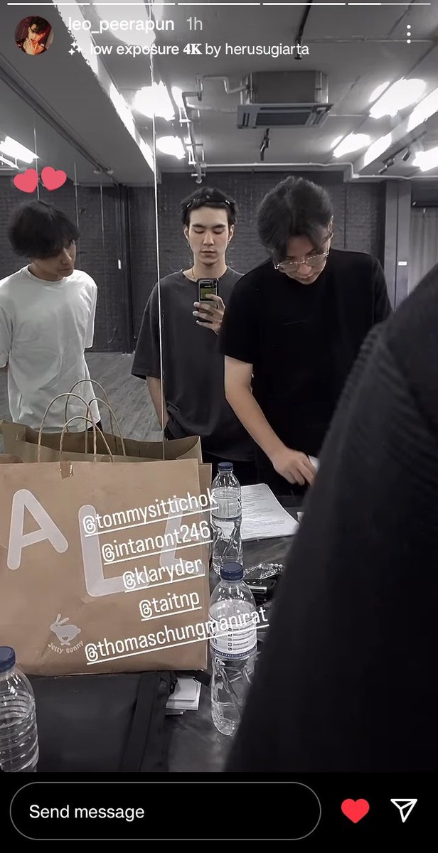 byby518's tweet photo. Are they doing a workshop for Punk Spy or for another series (a new project)?
Can anyone reveal some information?😢
#Punkspyกับคุณชายใสซื่อ
#PUNKSPY
#tommysittichok
#tthomastc
#leo_prp #taitnp https://t.co/TOx2mynlu7