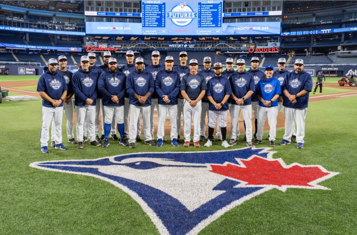 BlueJaysAcademy's tweet image. A massive thank you to the 2023 Canadian Futures Showcase coaching staff 🇨🇦 

#TBJFutures