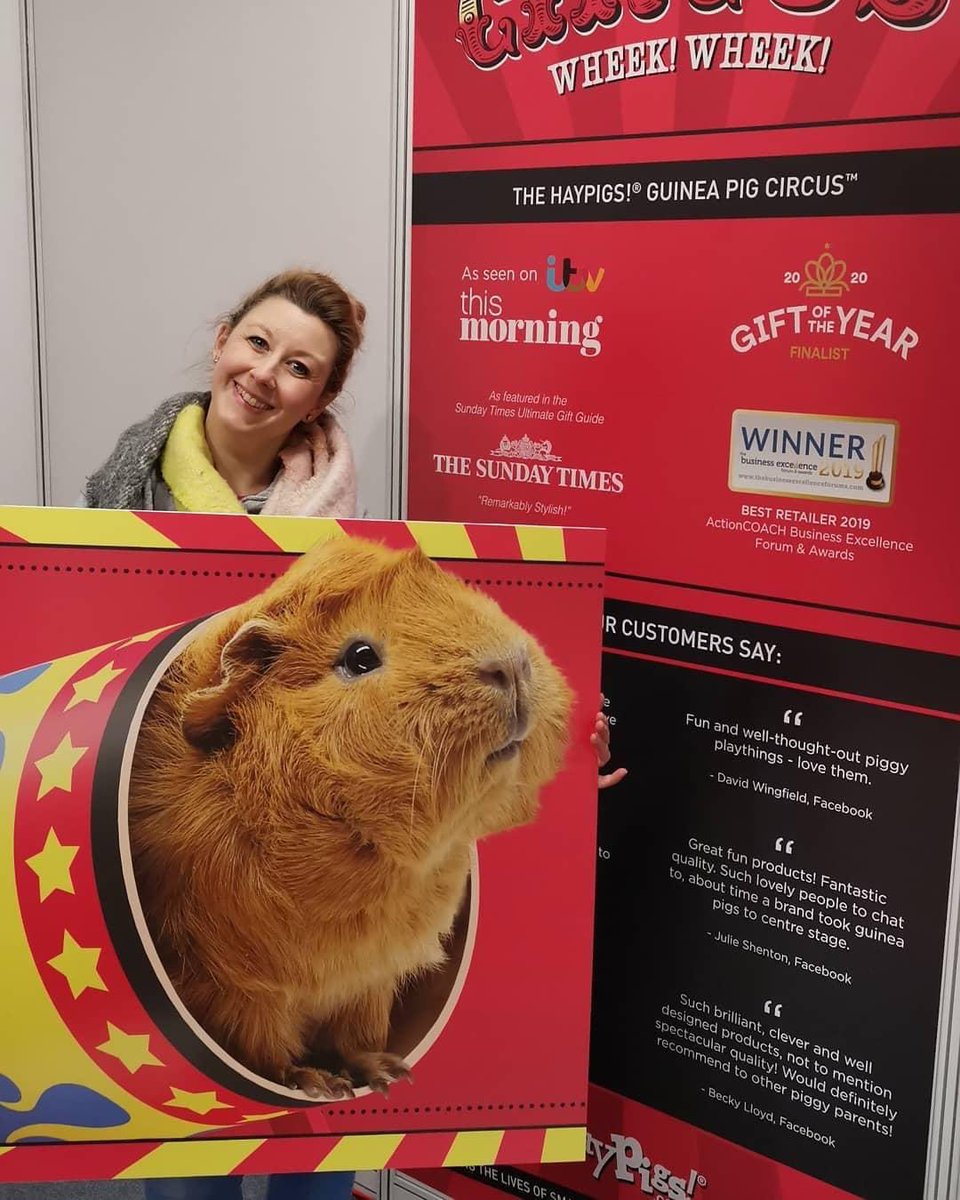 haypigs's tweet image. Not long until @PATS_TELFORD (the UK's pet trade show) 🐹❤. We're very much looking forward to representing the small furries once again and spreading our enrichment and welfare message. Hope to see some of our stockists there! 😘 #patstelford #GPAW #GPAW2023