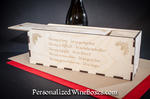 WineGiftBoxes's tweet photo. #wine giftbox laser engraved poem, made by Scott the #wineboxguy at https://t.co/YxZXmVzxbe https://t.co/DruJcNQJPz