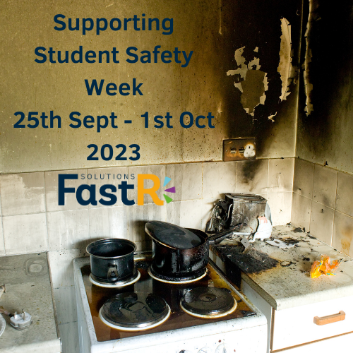 FastRSolutions's tweet photo. The majority of fires attended at student accommodation started in the kitchen, often when someone has become distracted!
Never leave your creation unattended in the kitchen, and make sure all appliances are off when you’ve finished!
#StudentSafetyWeek #FireKills #FireSafety https://t.co/GepSsC0vGr
