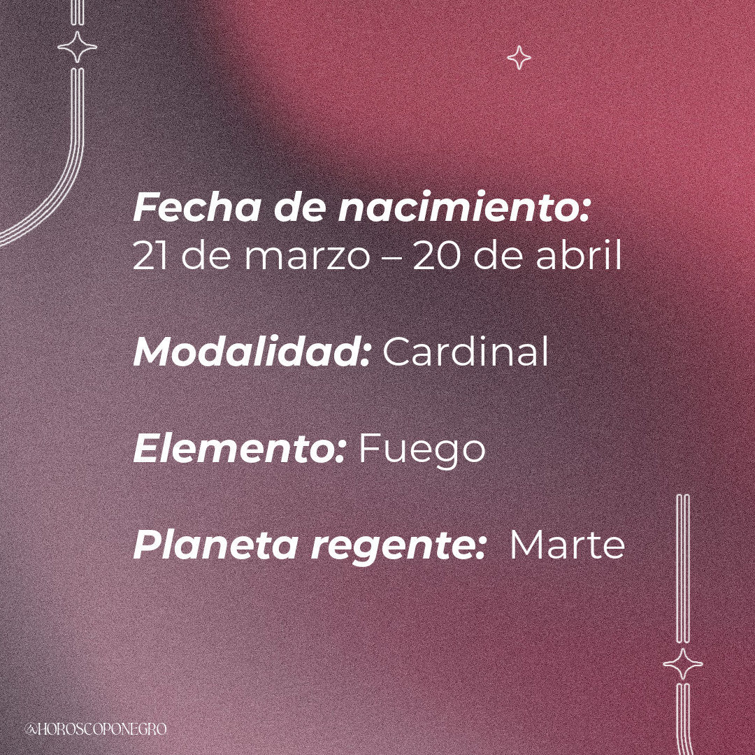 aries_hn's tweet photo. Información básica y esencial para conocer a #Aries ✨🔮✨ #horoscoponegro https://t.co/yOrIkjjxG1
