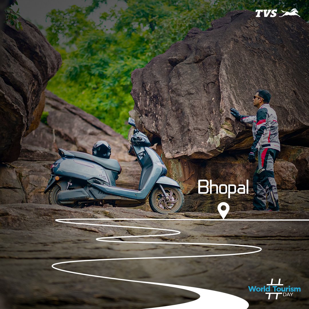 tvsiqube's tweet photo. This World Tourism Day, make a green investment with the TVS iQube. Take a #SmartlySimple ride through some famous cities in India.
Tell us about your favourite city to take a ride in! Comment below 👇
#TVSiQubeElectric #TVSiQube #TVSMotorCompany #SmartlySimple https://t.co/X6UUBUvUiG