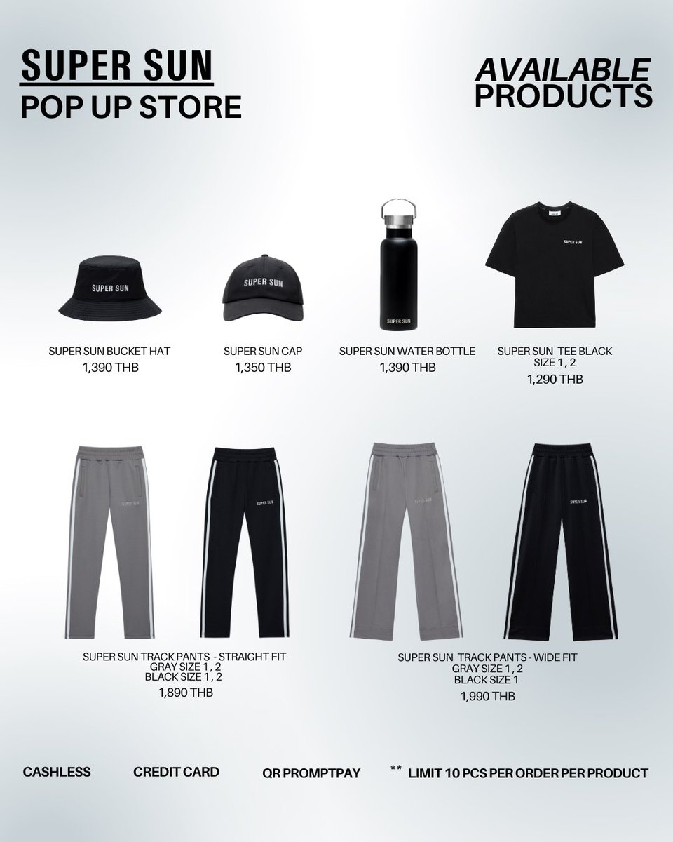 ssupersun's tweet photo. SUPER SUN IS HAVING THE 1ST POP UP STORE🌞

Come meet us at

ANOTHER - ZEENUNEW 1st 
CONCERT, THUNDER DOME
30 SEP - 1 OCT 2022
11 AM - 6 PM

SPOILER ALERT!
Exclusive pre-launch products are waiting for you 👀

See you this weekend!

#SuperSun
#YourEverydayOrbit https://t.co/jh6bA5bbYl