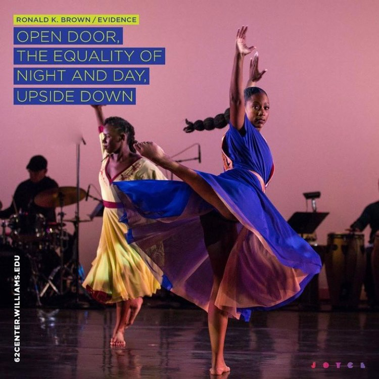 Lotusartsmgmt's tweet photo. 💛💛 THIS FRIDAY! A selection of works from the repertory of Ronald K. Brown / EVIDENCE at '62 Center for Theatre &amp; Dance. 💛💛

repost @62center 

Ronald K. Brown / EVIDENCE
Friday, Sept. 29 at 8 pm
MainStage

Ronald K. Brown / EVIDENCE is thrilled to return to the ’62 Center st https://t.co/8cuPsbv81y