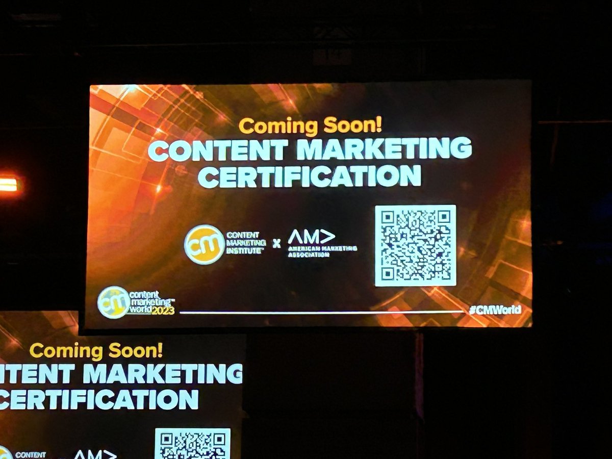 Woot! #CMWorld