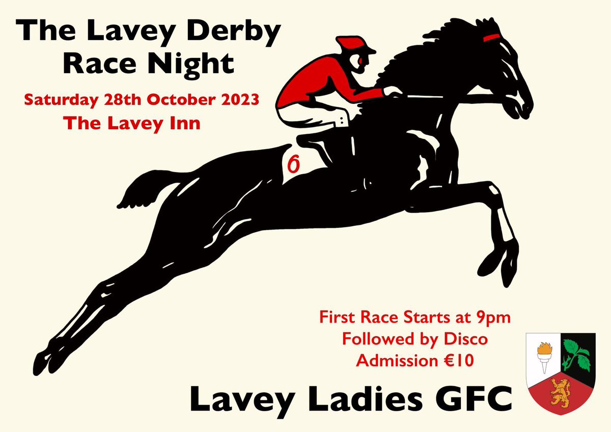 Details of an upcoming event <a href="/LaveyLadiesGAA/">Lavey Ladies GFC</a> <a href="/CavanLGFA/">CavanLGFA</a> <a href="/Wearecavan/">We Are Cavan</a> <a href="/TheJMacPodcast/">The JMac Podcast</a>