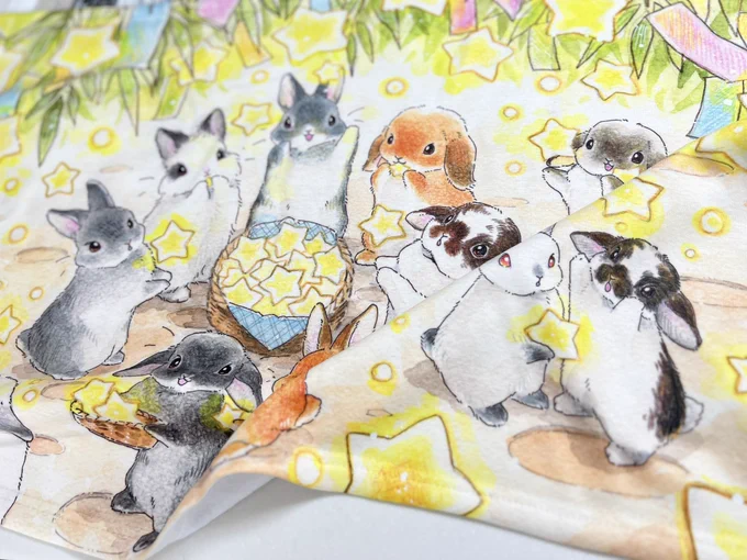 VeryBerry 出展一覧今年も七夕イラストでブランケット発売です販売予定は10月1日大阪『私のうさぎ展』【17番】10月7日〜8日横浜バニーファミリーさん10月29日大阪ラビットファンファーレ11月11日デザフェスなどなど…お楽しみに 