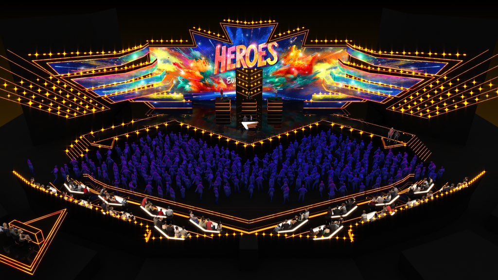 EurovisionF2's tweet photo. En exclusivité, découvrez la scène de nos 16 petits héros à Nice, pour l’Eurovision Junior de cette année 2023 🦸🏻

-

Exclusively, discover the scene of our 16 little heroes in Nice, for this year’s Junior Eurovision 2023 🦸🏻

#MédiaPublic #francetv #Eurovisionjunior2023 https://t.co/n5EzCjbl4w