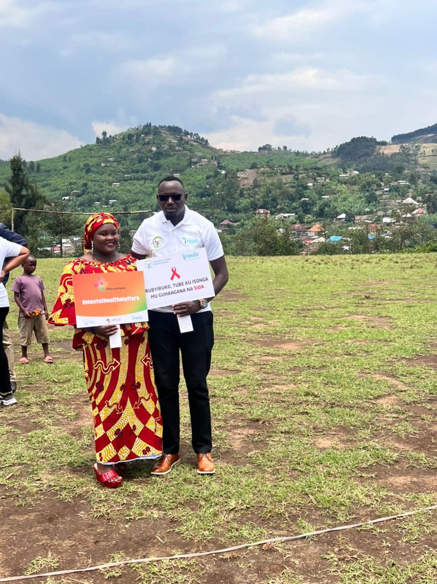 As part of the campaign to fight and prevent HIV, <a href="/Imbuto/">Imbuto Foundation</a> Foundation in collaboration with Vision Jeunesse Nouvelle conducted a campaign in Rwaza Cell. The participants followed the message through the play called “Impano Ikwiye” performed by <a href="/ImboniGroup/">Imboni Arts and Advertisment</a> of VJN