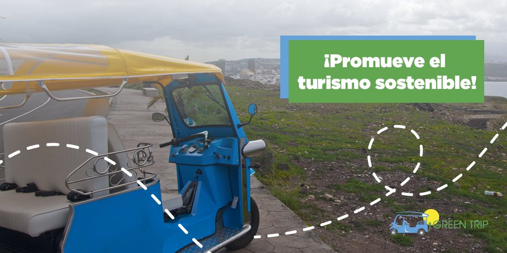 Hoy, día del Turismo, queremos que conozcas nuestras Islas de la forma más divertida y sostenible💚.
¿Nunca te has montado en un Tuk Tuk y que este sea  sostenible con el medio ambiente? En nuestra página podrás conocer todas nuestras rutas.
#TurismoSostenible #TurismoLasPalmas