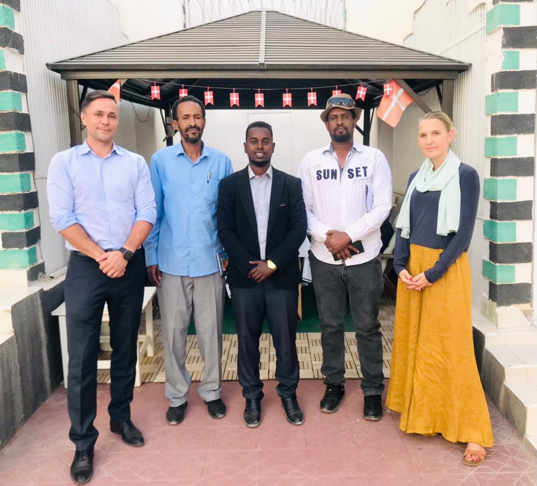 Daami Youth Development Organization (DYDO) Somaliland Minority-led Org have a strategic partnership meeting with DANIDA Somaliland and Danish Deputy Ambassador in Kenya recently it was really successful meeting