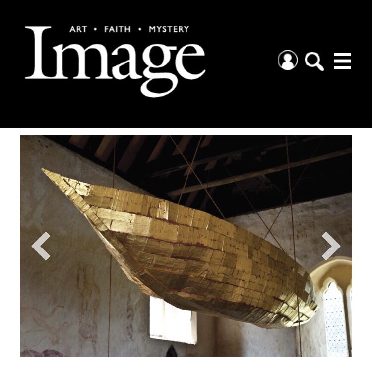 Jake’s  essay ’Soul on Deck’ in edition 117 of @Image_Journal - imagejournal.org/article/soul-o…

#art #spirituality #artandfaith #reflection #visualart #archetype #artinstallation #artwork #artwriting #artist #boat #essay #visualessay #clarissapinkolaestés #beauty  #poetry #soul #Hailes