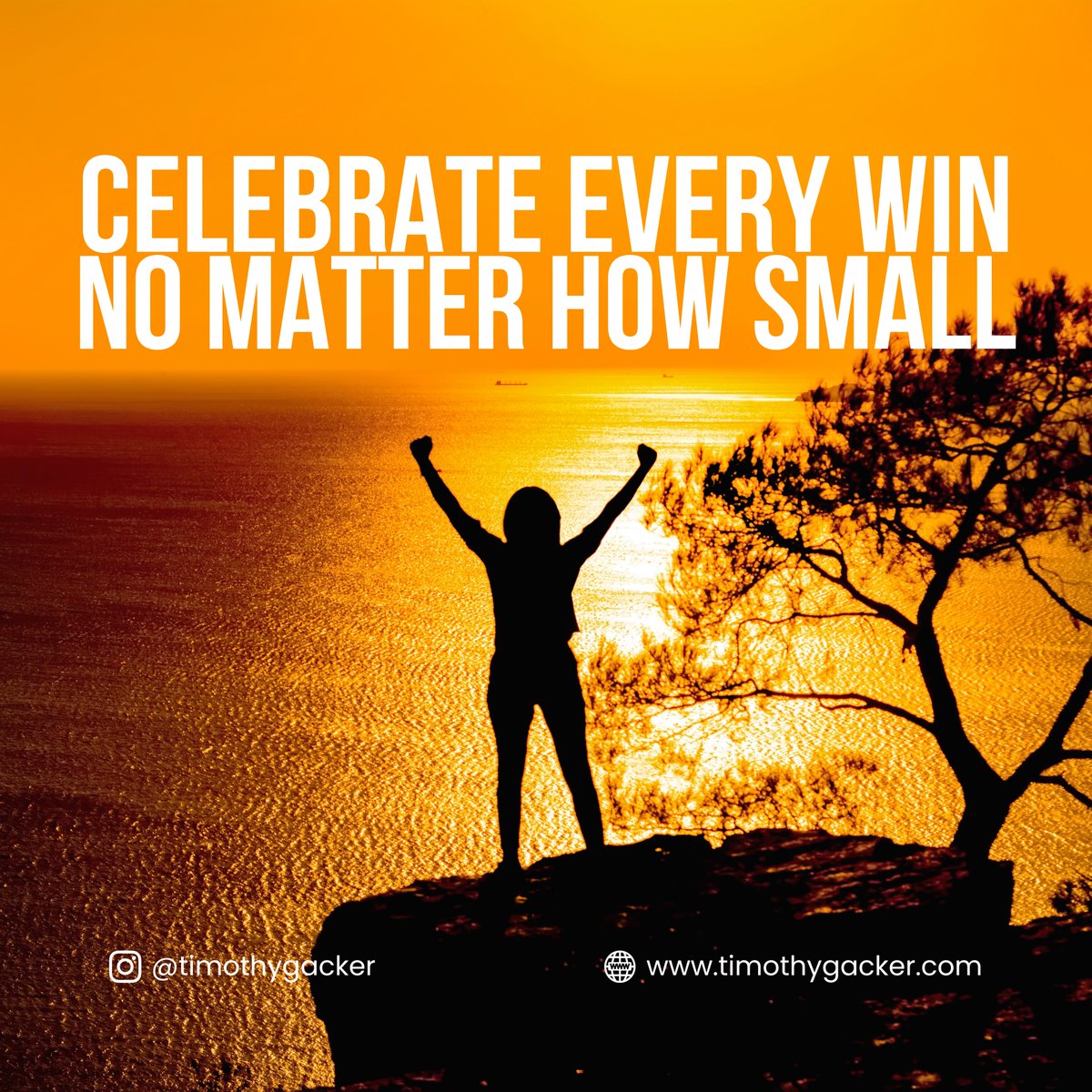 Life is a journey made up of countless steps, and every single one of them deserves celebration.

Our journey is unique, and every step forward is a progress!

#everystepmatters #embracevictories #positivevibes #keepmovingforward