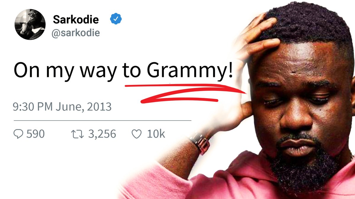 AfroPrime_'s tweet photo. Career mistakes that cost Sarkodie a Grammy.
https://t.co/43pZXAuILR

#Sarkodie #GRAMMYs  #Awards https://t.co/tF8dfEErzj
