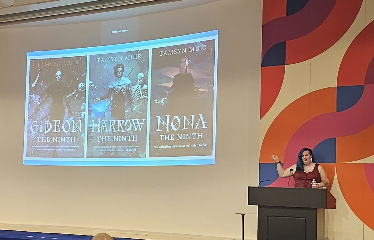 Programazing's tweet image. .@CrayZeigh is geeking out a little during their talk Change is in our Bones

#DevOpsDaysBuf