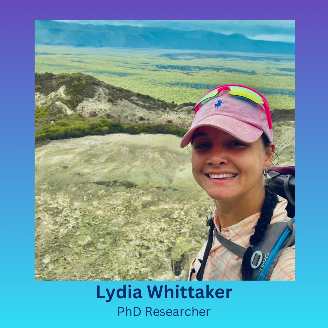 I'm Lydia (<a href="/LydWhit/">Lydia Whittaker</a>) I started my PhD with <a href="/MikeJ_Stock/">Michael Stock</a> in 2022 funded by <a href="/IrishResearch/">We are now Research Ireland</a>. My research investigates changes in the architecture and dynamics of magmatic plumbing systems in the Galápagos through novel geochemical analysis and advanced modelling techniques.