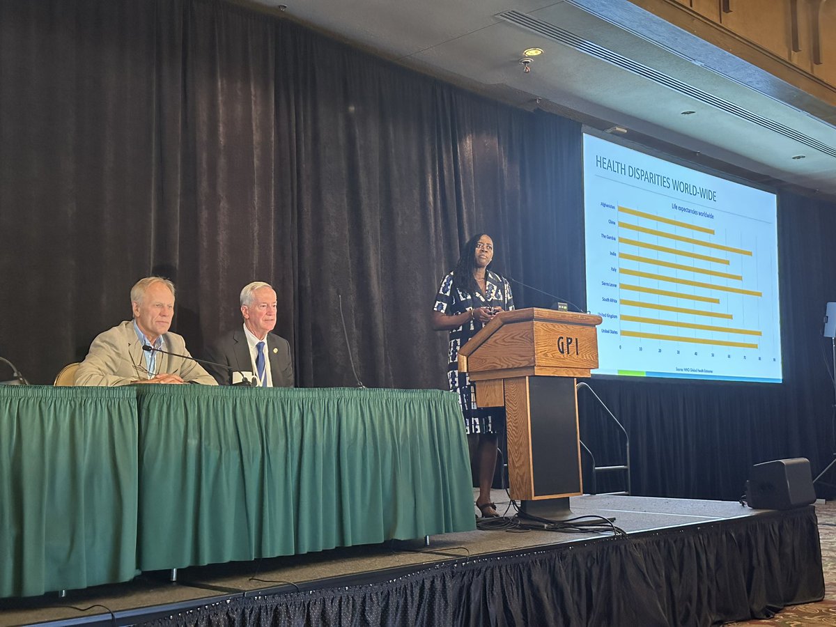 Dr Kardie Tobb discussing cardiovascular health equity at NCSC American College of Cardiology Annual Scientific Session at the Grove Park
#ACC #NCCACC #ConeHealth #healthequity #