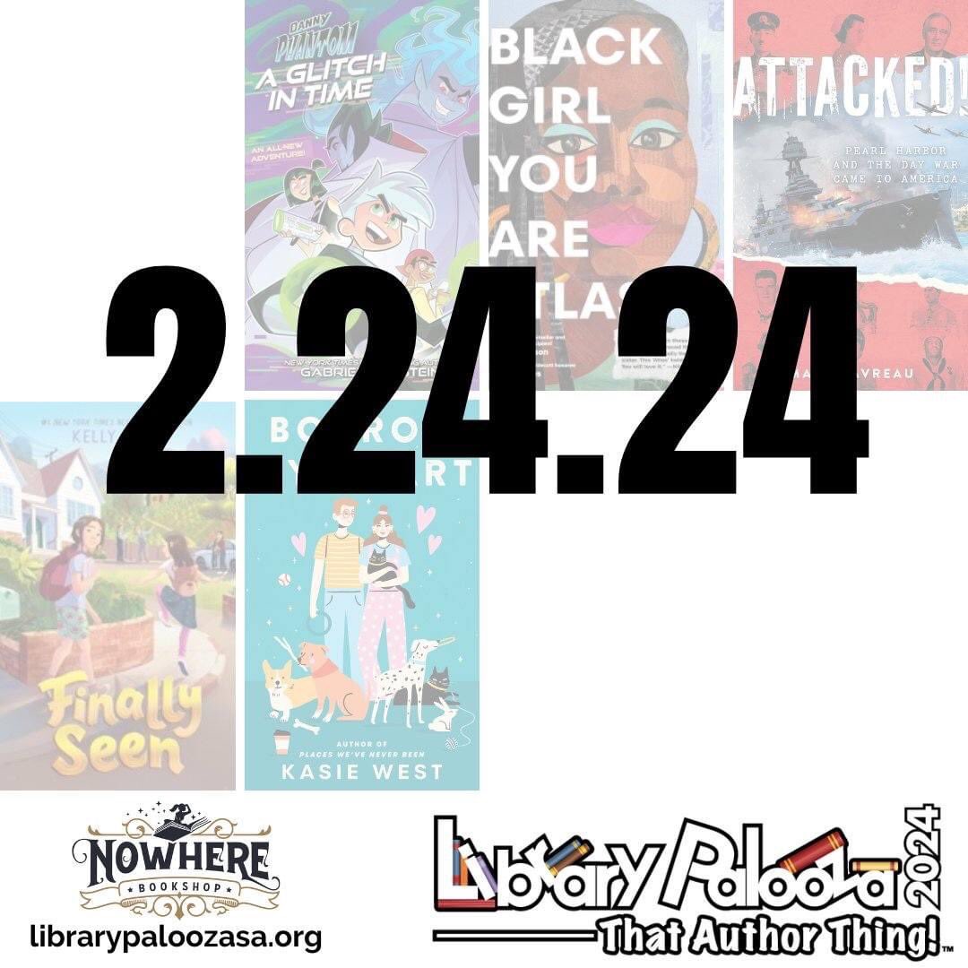 ICYMI: Ystrdy we announced that Kelly Yang will be joining our fantastic #LibraryPalooza lineup, which includes Kasie West, Marc Favreau, Gabriela Epstein&amp; Renée Watson. Tmrw we’ll announce the final #LibPlza24 author, who also has a bk publishing on the same day as FINALLY HEARD