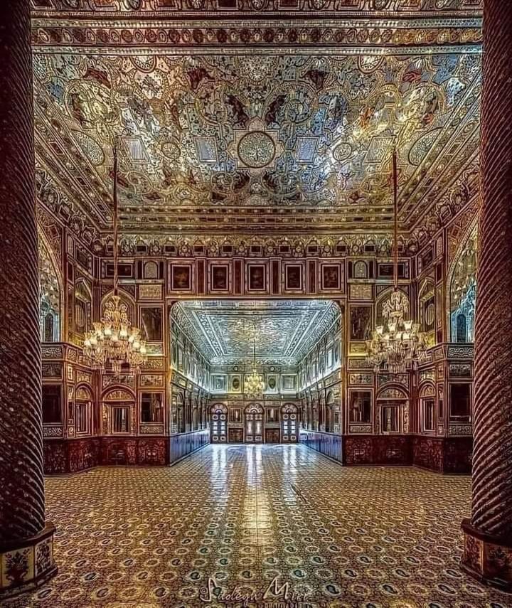 UNESCO World Heritage Site 

The magnificent mirrorwork of Golestan Palace, Tehran, Iran. More than 400 years of history in one palace. 
#monument #ancient