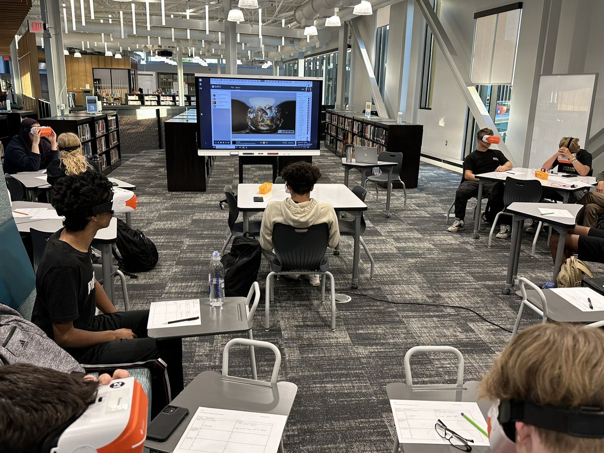 LSHS Library tweet media