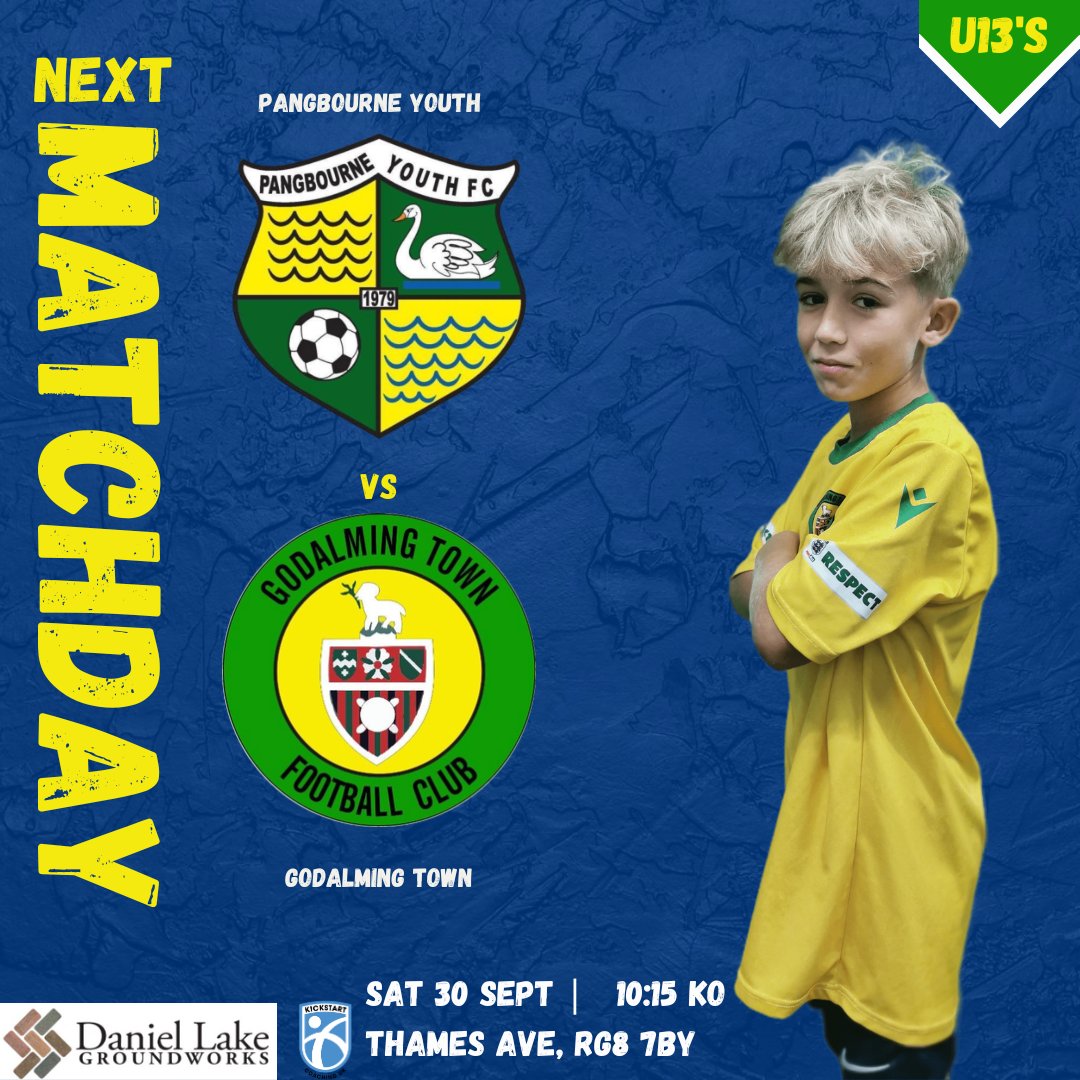Our U13's make the trip to Pangbourne Youth in the Cup this Saturday! 

⏲️ 10:15 am KO 
📆 Sat 30th Sept
🆚 <a href="/PangbourneFc/">Pangbourne FC</a> 
 📌Thames Ave, RG8 7BY
🏆 EBFA Cup Game 🏆