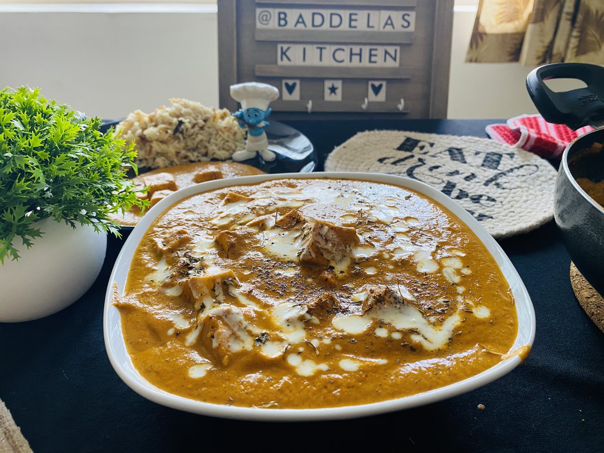 baddelaskitchen's tweet photo. Treat Yourself to this Easy &amp; Delicious Homemade Paneer Butter Masala!

For Written Recipe: https://t.co/P60hM29gd2

#delicious #like #share #Foodie #yummy #RecipeOfTheDay #quick #EASY #spicy #paneer #paneerbuttermasala #paneerrecipe #paneerrecipes #paneermasala https://t.co/8RnO3bpy9l