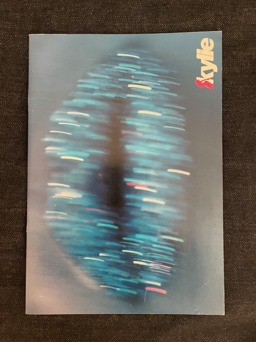 adrianpgibson's tweet photo. In preparation for tonight I dug out my old Intimate and Live programme … the last time I saw @kylieminogue at the Shepherds Bush Empire 25 years ago 💙
#kylieminogue #kylie #intimateandlive #tour #shepherdsbushempire #programme #reminisce #tension https://t.co/TWFc2dYtMB