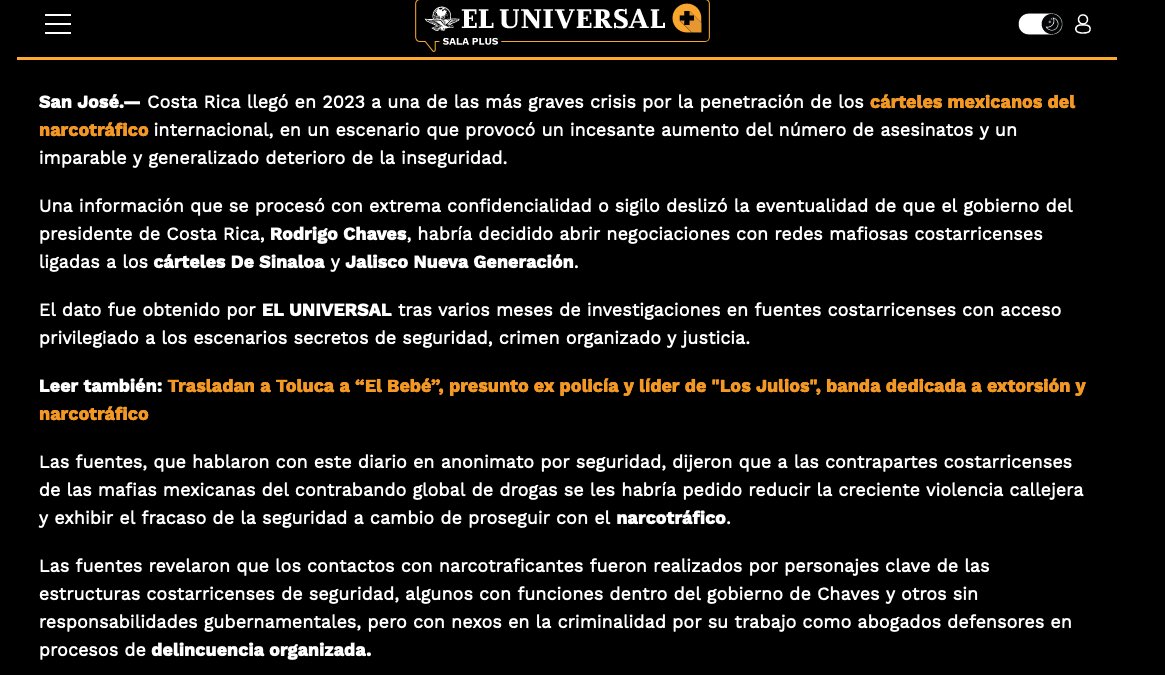 Laura Chinchilla M. tweet media