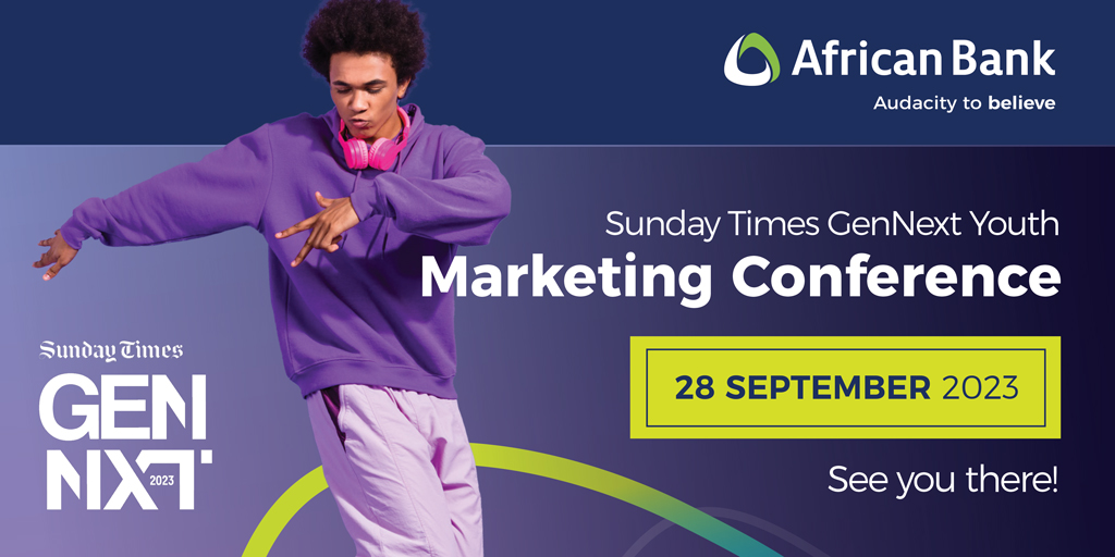 AfricanBank's tweet image. We're a proud partner of the Sunday Times GenNext 2023! 

Tomorrow, brand leaders will discuss the latest trends in the youth sector &amp;amp; share insights for the benefit of marketers.

#AfricanBankGenNext #AfricanBank #AudacityToBelieve