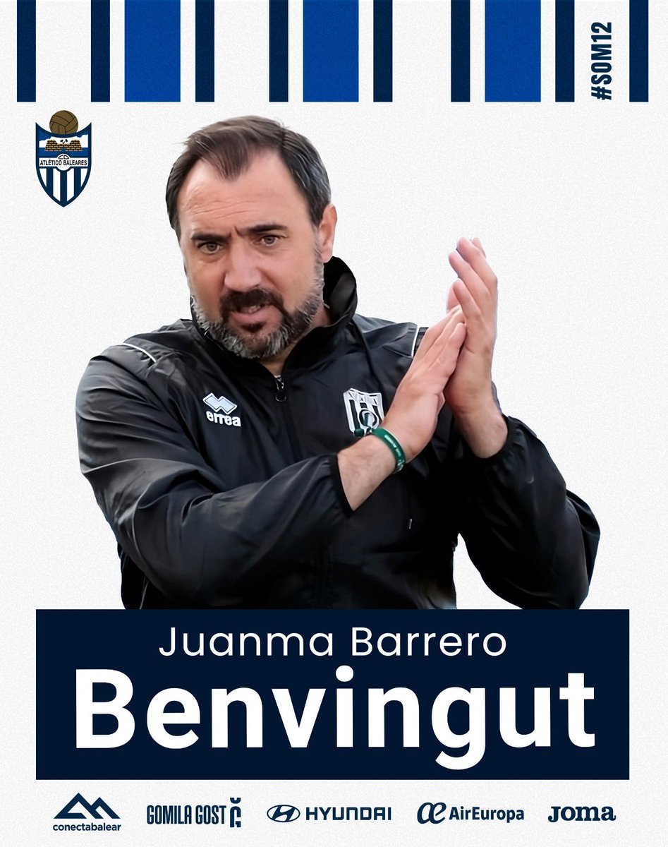 atleticbalears's tweet photo. 🤍 A per 𝐭𝐨𝐭𝐞𝐬 💙

https://t.co/I4a0vYdCCx

🤜🏻 #BenvingutJuanma 🤛🏻 https://t.co/LnS2AwOk3u