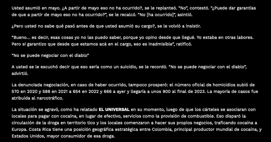Laura Chinchilla M. tweet media