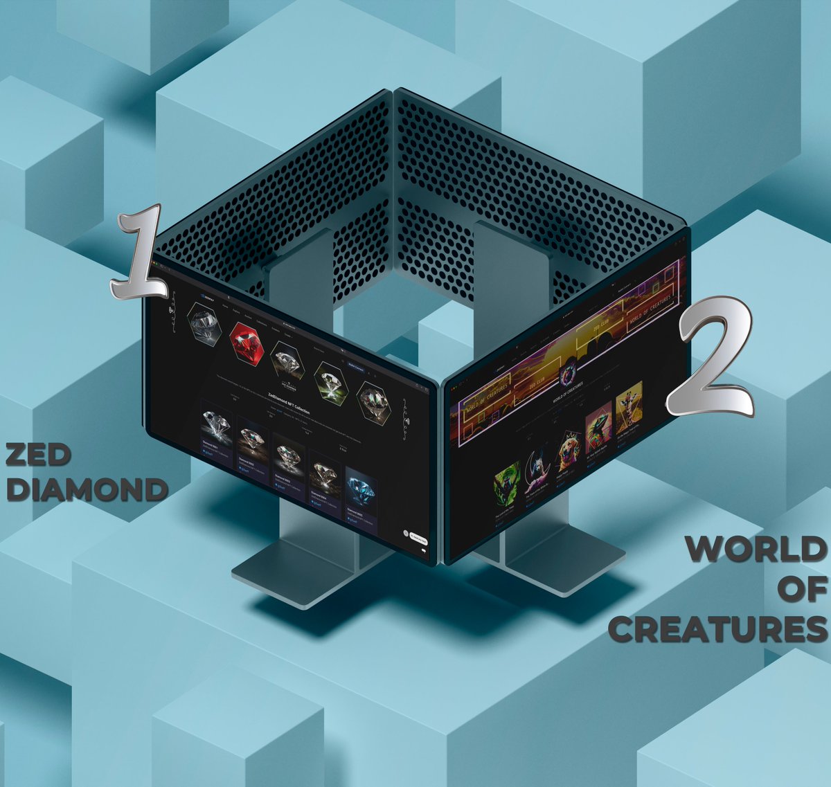 zedpaynft's tweet photo. 4 favorite collections in ZedPay NFT Marketplace:

❖ ZED DIAMOND

❖ WORLD OF CREATURES

❖ USARI COLLECTION

❖ DIFFERENT AND STRONG FEMALE
CHARACTERS

Let's visit now!!

#zedxion #zedpay #nft #nftturkey #nftart #marketplace #nftsold #nftzedpay  #wallet #NFTcollections https://t.co/u6xYQmrT08