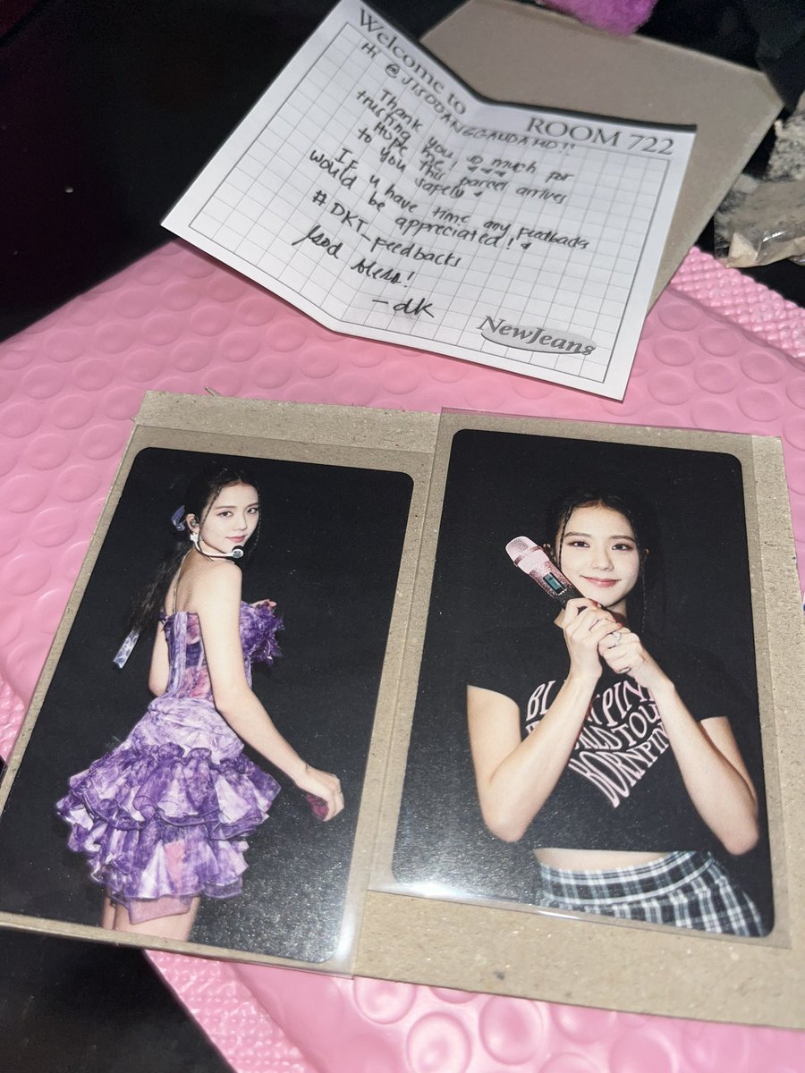 JISOOANGGANDAMO's tweet photo. ๐ฉ: @chichi_koyy
Hiiii! jisoo Hanoi pc has arrived! Thank you so much for once again, a smooth transaction! More budols to come!! ๐ฅฐ๐ฅฐ
#DKT_Feedbacks https://t.co/PYXiSVlVdV