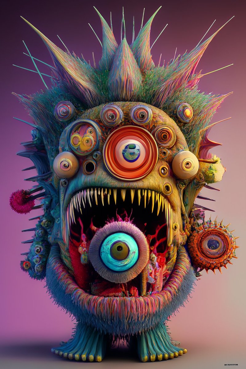 ManzoRandal's tweet image. This one definitely needs to go back in the oven!
#monstermaker
#aiart #AIArtistCommunity #AIArtworks #AIartists