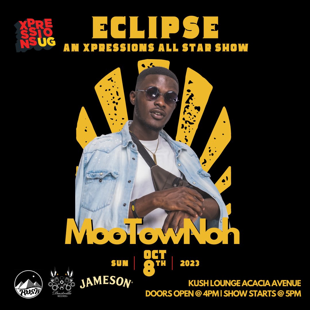 XpressionsUG's tweet photo. Bringing you UG’s biggest new wave 🌊 music celebration

Do not miss out on epic performances by @Izabel_UG @Mootownoh @ChxfBarry @Prnz_sbk @JuliusSese &amp; @DJ_Ssese  AND MORE🔥

#XpressionsAllStarShow 🚀🚀

⬇️⬇️⬇️ https://t.co/THWyouclAM