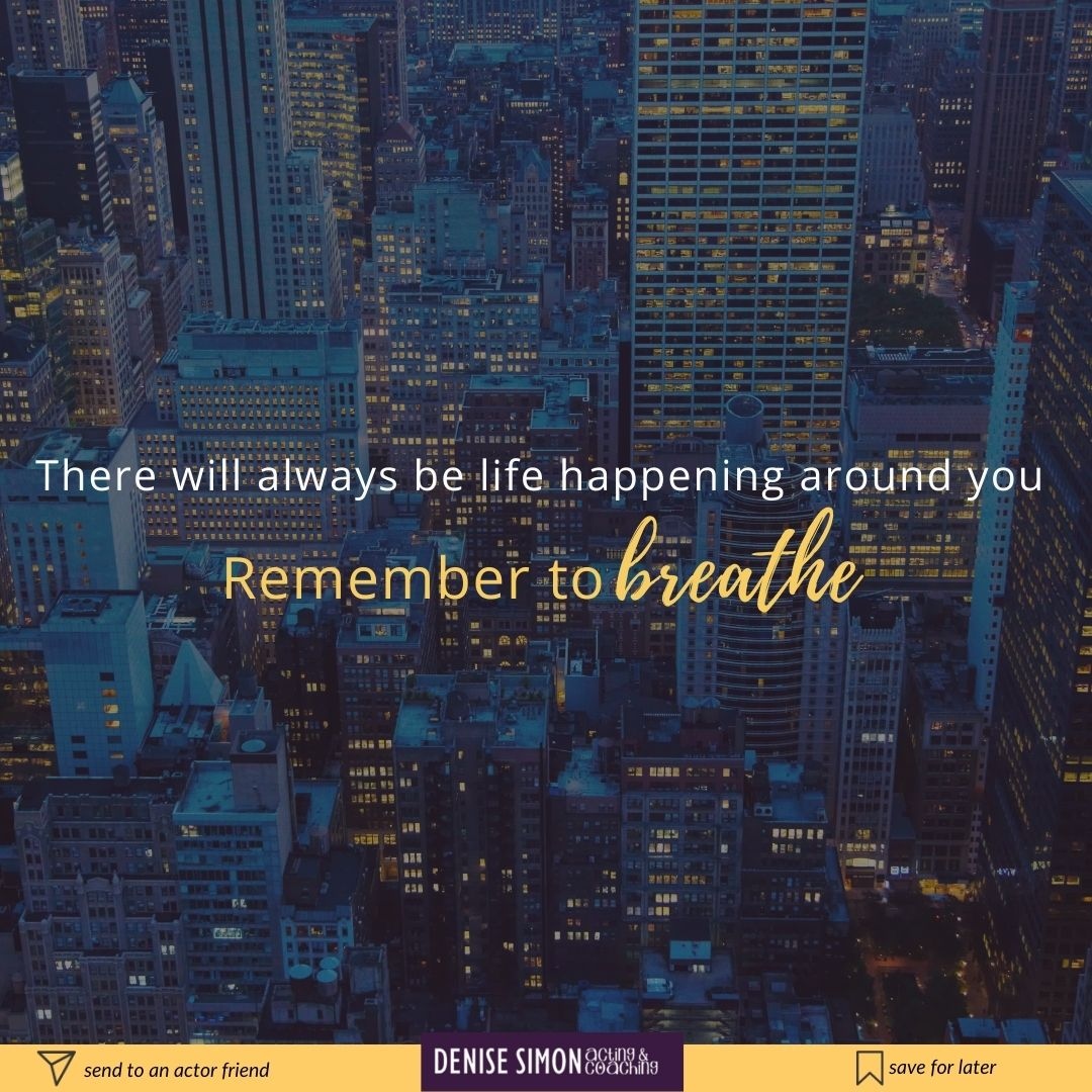 DeniseSimonDSC's tweet image. Stay balanced so that you don't get consumed by the highs &amp;amp; lows. When you're feeling overwhelmed, spend time alone, write, and breathe.

#ActorTips #NYCActors #ActorLife #ActingAdvice #TheatreTips