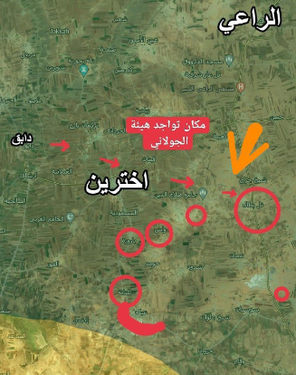 TracTerrorism's tweet photo. The Syrian National Army (SNA) is Undertaking a Counteroffensive Against Ahrar al-Sham and Hay'at Tahrir al-Sham (HTS) #Syria #Aleppo #ldlib # SNA #HTS
Read more: https://t.co/9ZNjZPoBox https://t.co/ezs6K70UCh
