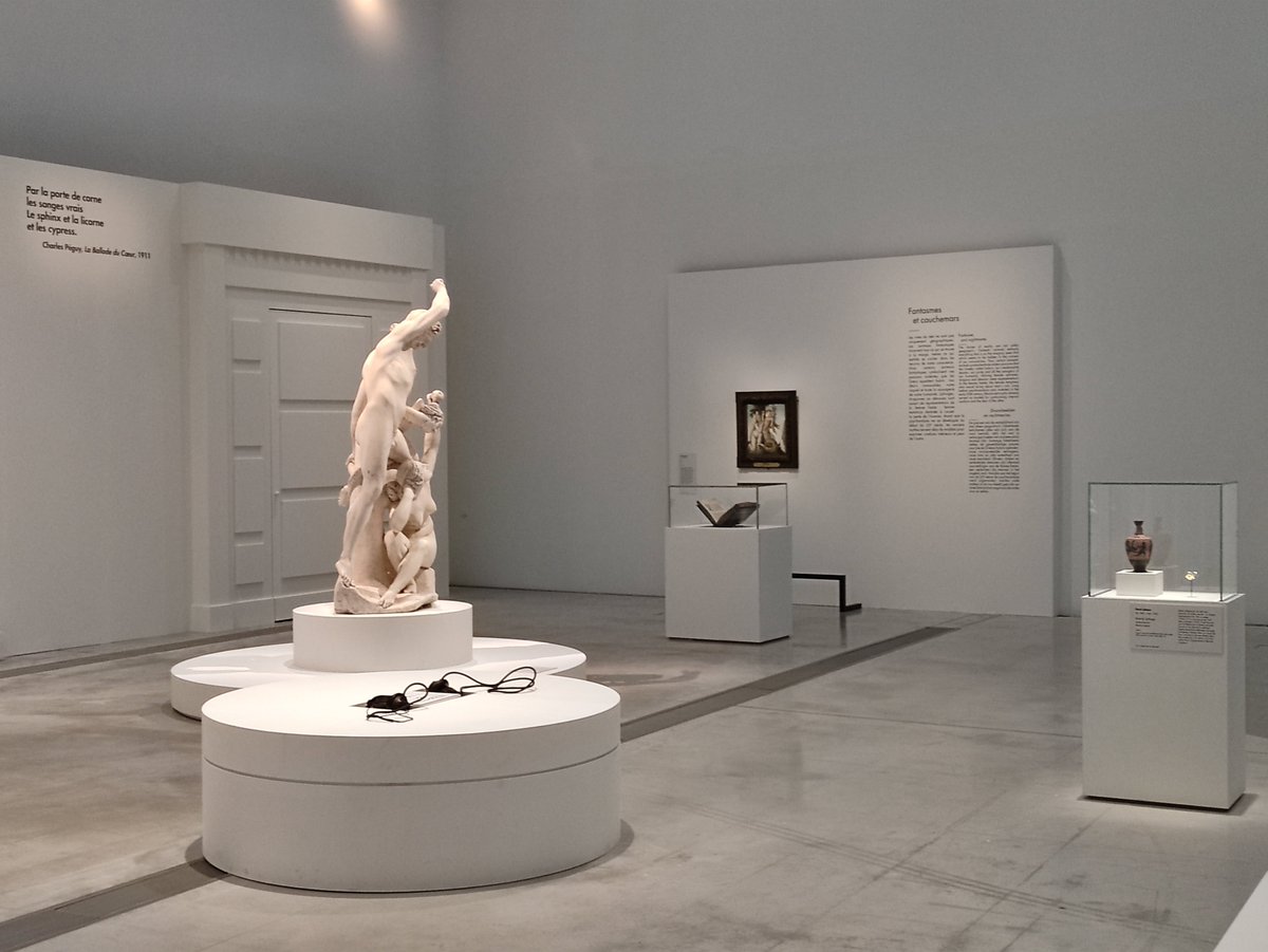 MuserAvec's tweet image. La première ce matin au @MuseeLouvreLens pour la nouvelle exposition "Animaux Fantastiques" #louvrelens #animauxfantastiques