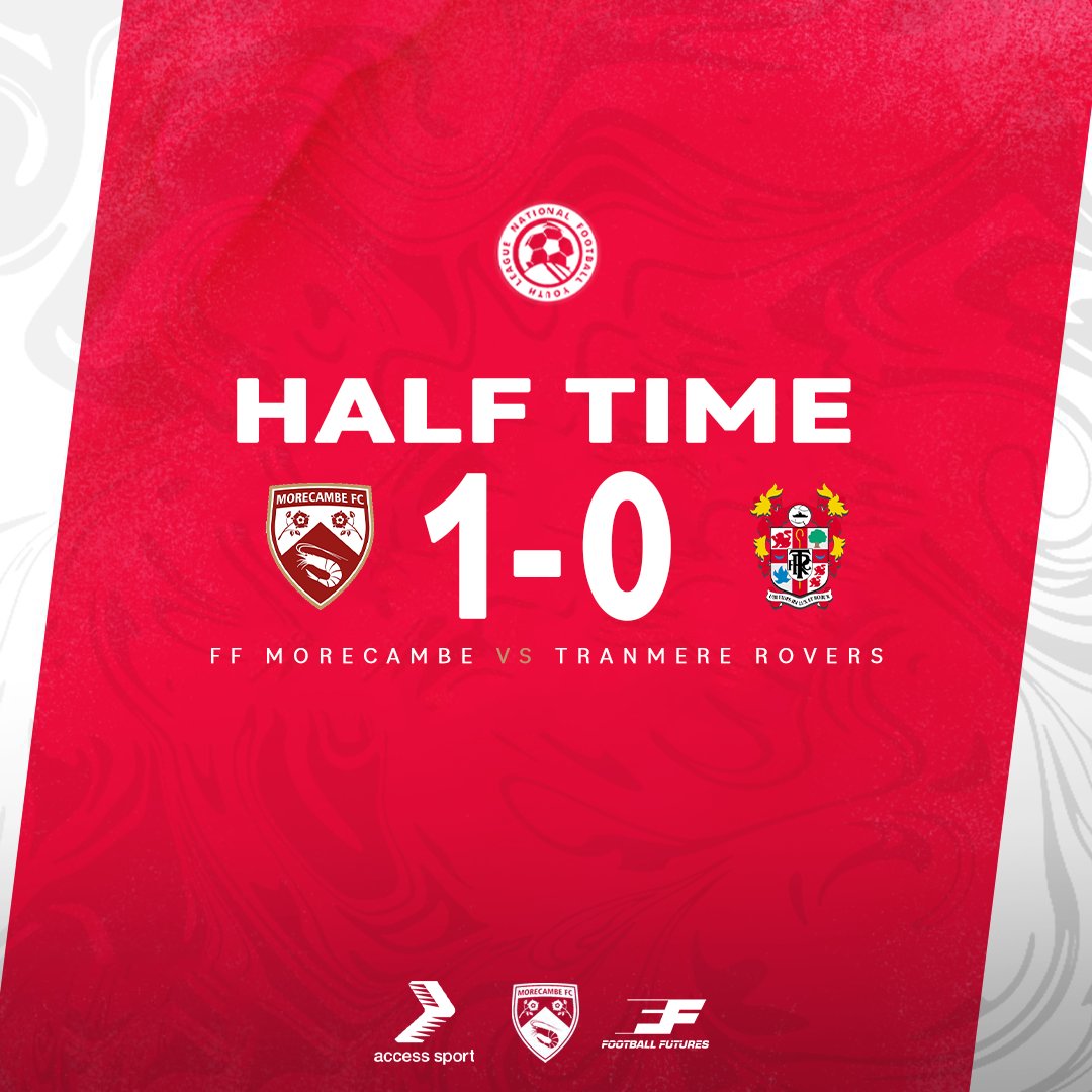 HALF TIME! 

A brilliant first half for our U19s sees us one-nil up after a Mukhtar opener ❤️🤍

The second half to come 👊